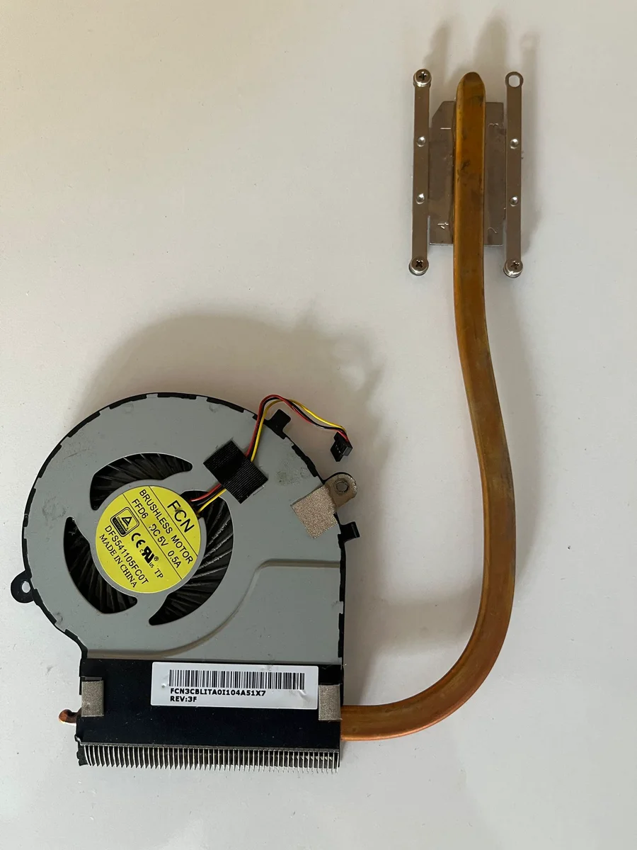 Toshıba L50-B Fan Soğutucu Bakır Heatsink FCN3CBLITA0I