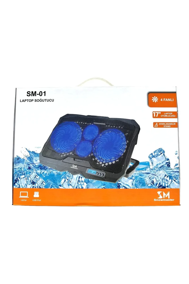 GÖSTERGELİ STANDLI NOTEBOOK SOĞUTUCU SM-01