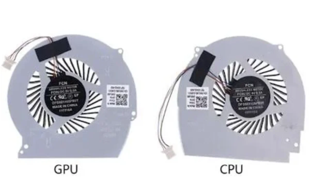 Dell Inspiron 7566 15-7000 CPU - GPU SAĞ VE SOL FAN