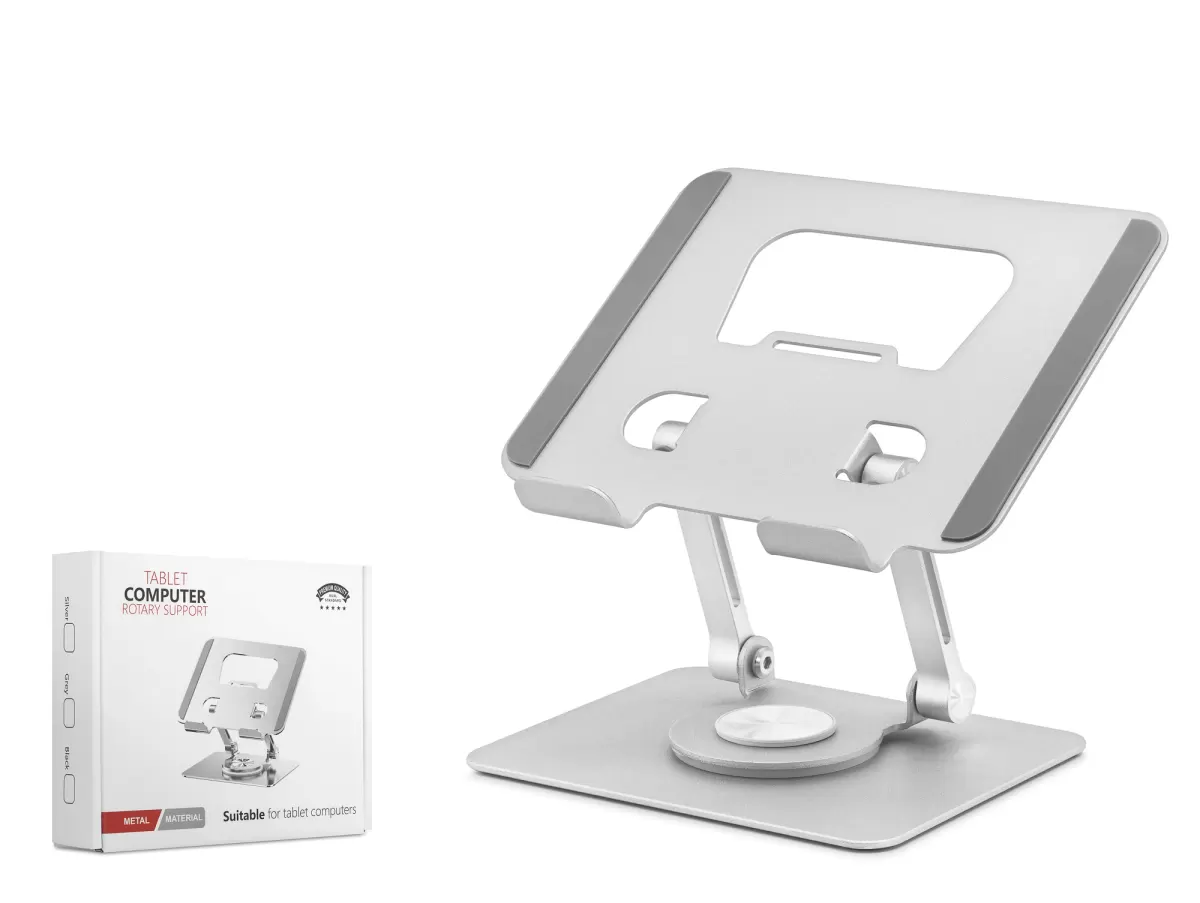 HADRON HDX8020 Laptop + Tablet Standı Metal 17 x 15 cm - Silver
