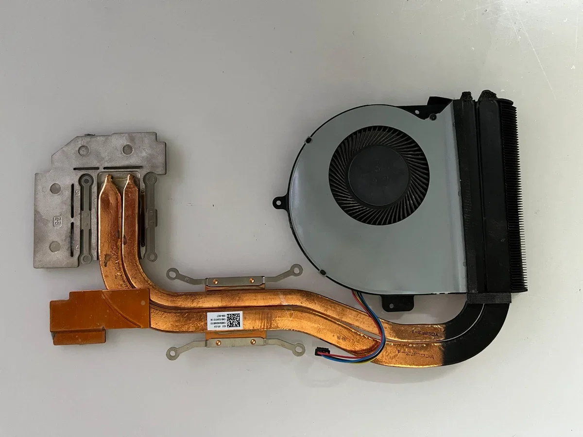 Asus N552 N552VW N552V Notebook Cpu Heatsink Cooling Fan Bakır 13N0-SUA0101